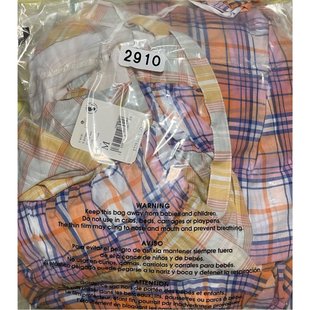 Free People Serendipity 2-piece Plaid Maxi Dress and Shorts Set. NWT SZ S and M - Picture 10 of 14